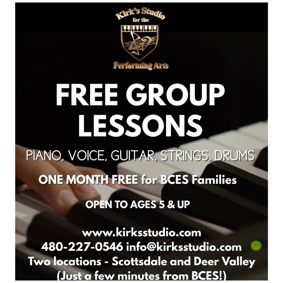 Kirk's studio offers private lessons as well as group lessons. The studio also offers so many opportunities to perform--Everything from smaller recitals to big showcases where you can rock n roll! KirksStudio.com