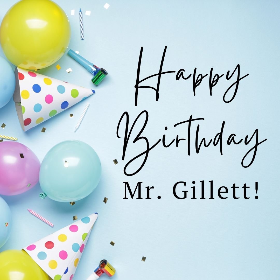 Sending you all the birthday wishes, Mr. G. May you have a day filled with fun!
