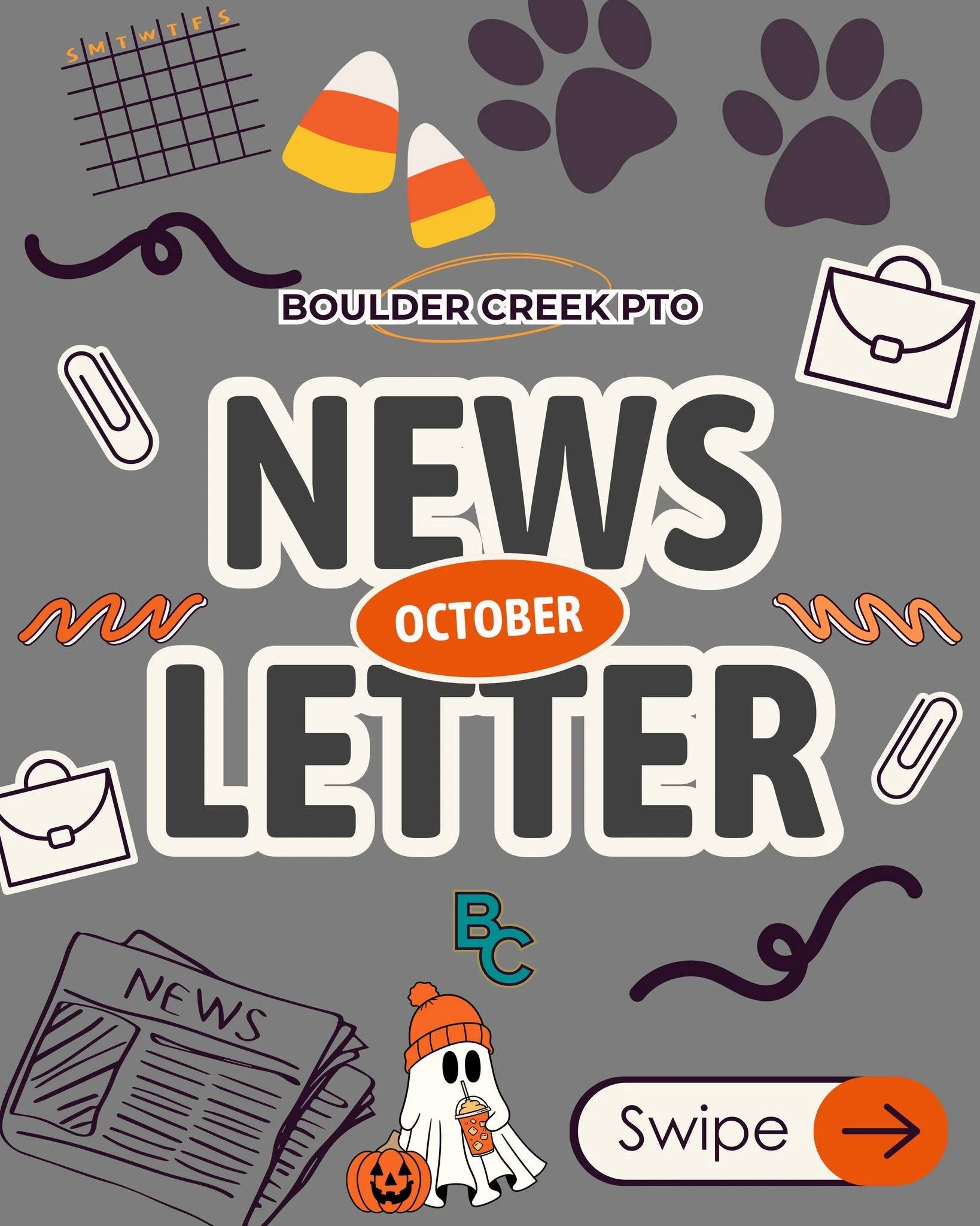 Check out the what's happening this month! 🎃 🐾
Find all important links and ways to get involved at Linktr.ee/BoulderCreekPTO (in bio) 🔗