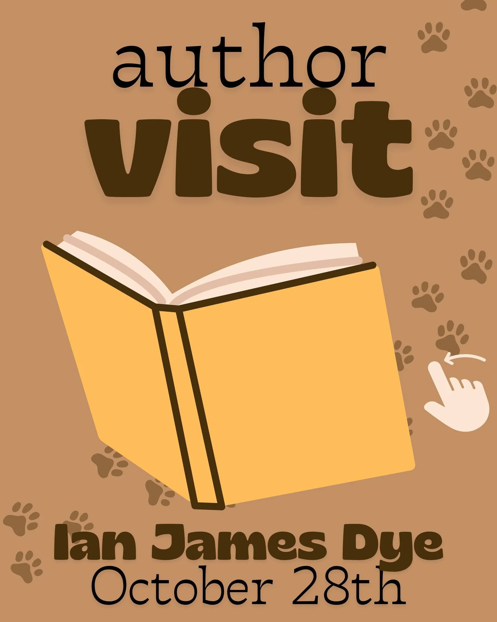 Tuesday 10/28! Author Ian James Dye will be visiting our Bobcats! πΎ
He will be doing a fun little presentation on "The (not-so-scary) Book of Monsters" for Pre-K–2nd and on "Harvard Maxwell, The Prep School Butler" for 3rd