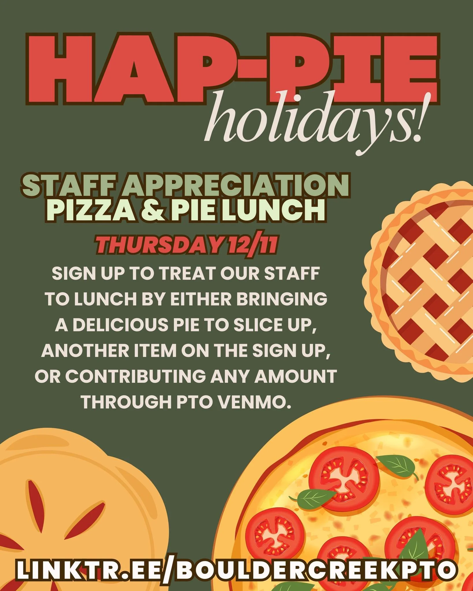 Help us treat our staff to lunch this Thursday! 🐾

🔗 Sign up at the link in our bio!