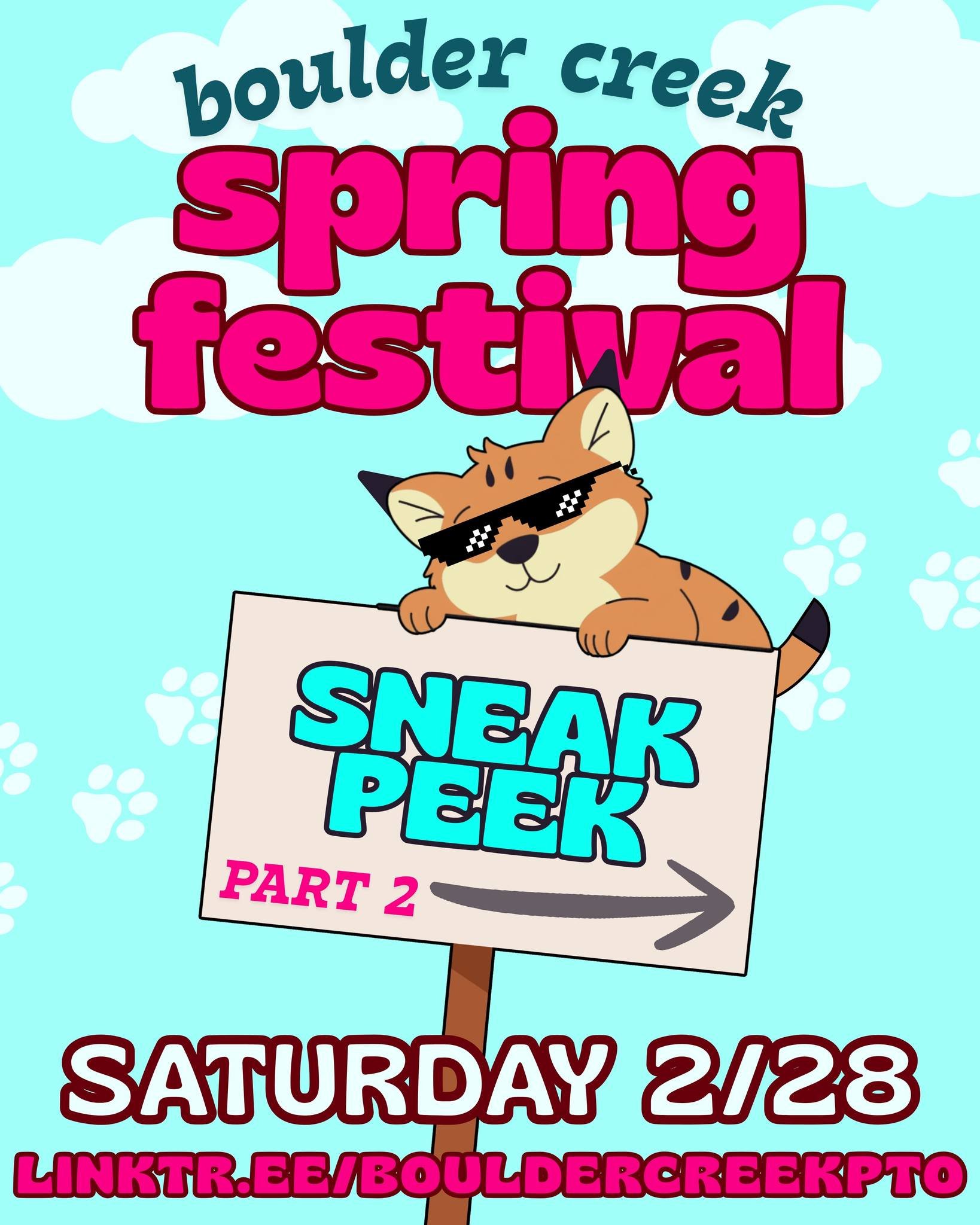 SPRING FESTIVAL SNEAK PEEK &ndash; PART 2! 🎪 👀

Hair tinsel, cookie walk, face painting, Silly String a Teacher, live DJ, 360&ordm; photo booths&hellip; and we've still got more to highlight! 🎉

Grab your wristbands and start making plans with fri