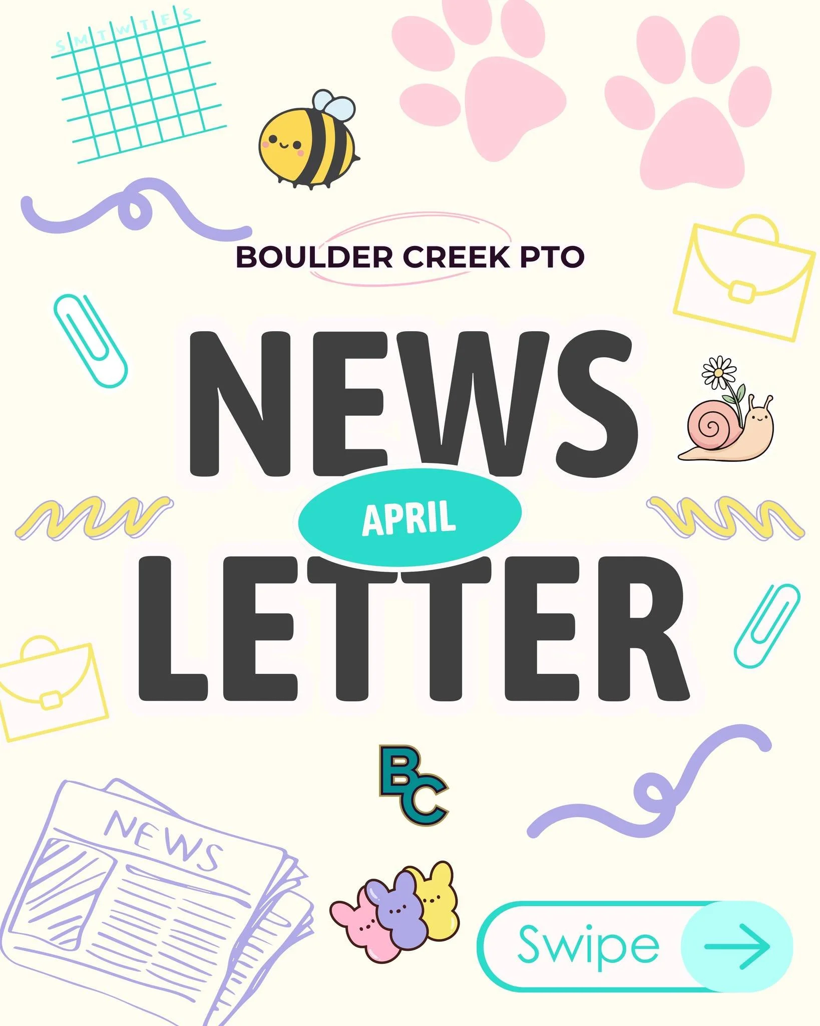Happy April! Check out what's happening at BC this month! 🐝