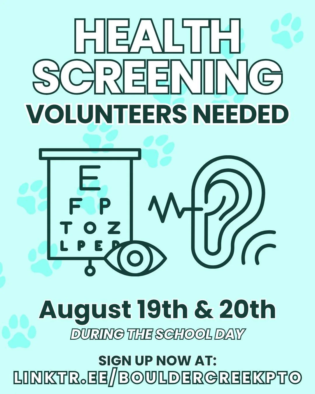 ❤️ Volunteers Needed! 👩&zwj;⚕️
Help Nurse Robin with student health screenings!
✅ No experience needed
✅ Training provided
Sign up at Link in Bio