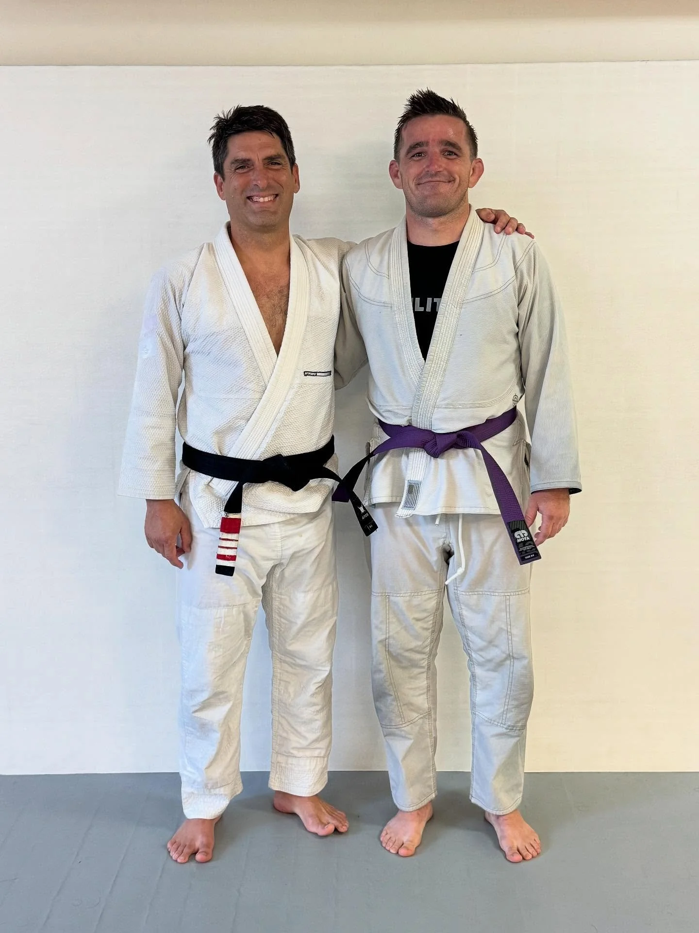 Austin is a PURPLE belt! Austin is a great student to have at the gym. He comes as much as his schedule allows, and always with a positive attitude and willingness to learn. He&rsquo;s tough as nails and his technique is on point. But most importantl