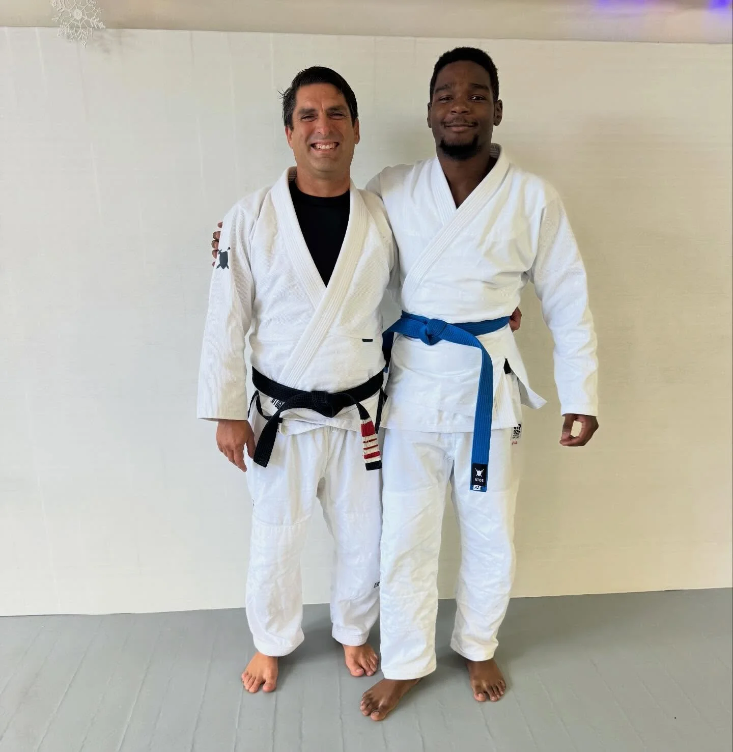 Korey is a BLUE belt! That blue belt looks good on you @bloodsport556! Korey came to us with a solid wrestling background. Months of sweat, sacrifice, and countless rolls have paid off. So proud of your dedication and this huge milestone. The journey