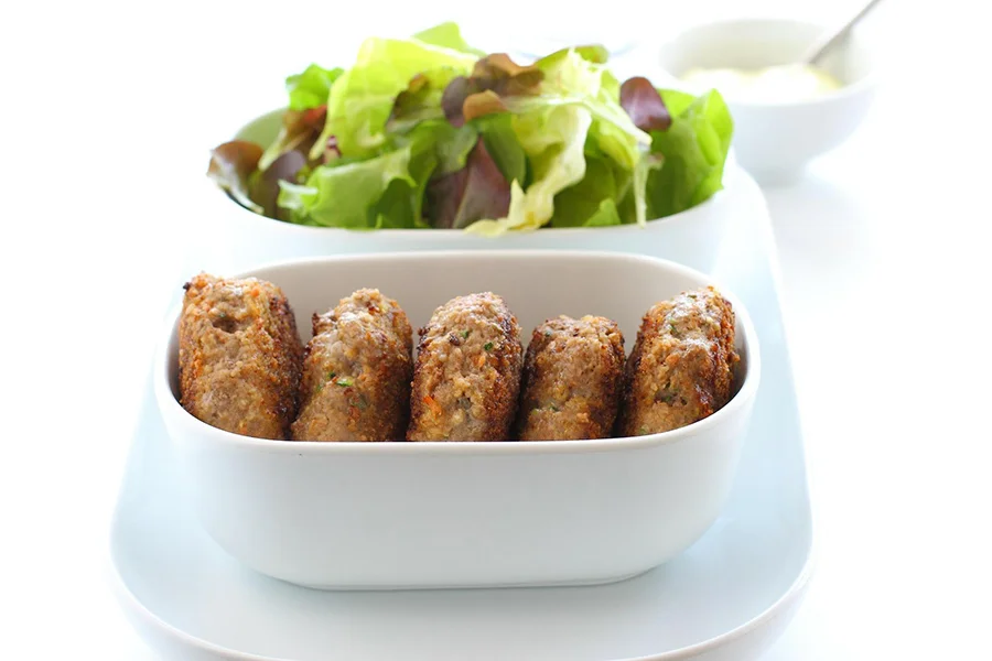 Braised Turkey Mini-Patties