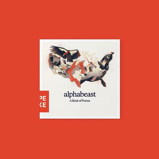 We've been working for over a year on a new book featuring the Alphabeast series and 26 original poems responding to the designs! It's launching NOW. Check it out  and pre-order your copy. .
.
#illustration #poster #design #painting #drawing #nationa