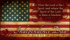 Where the Spirit of the Lord is, there is freedom. 2 Corinthians 3:17