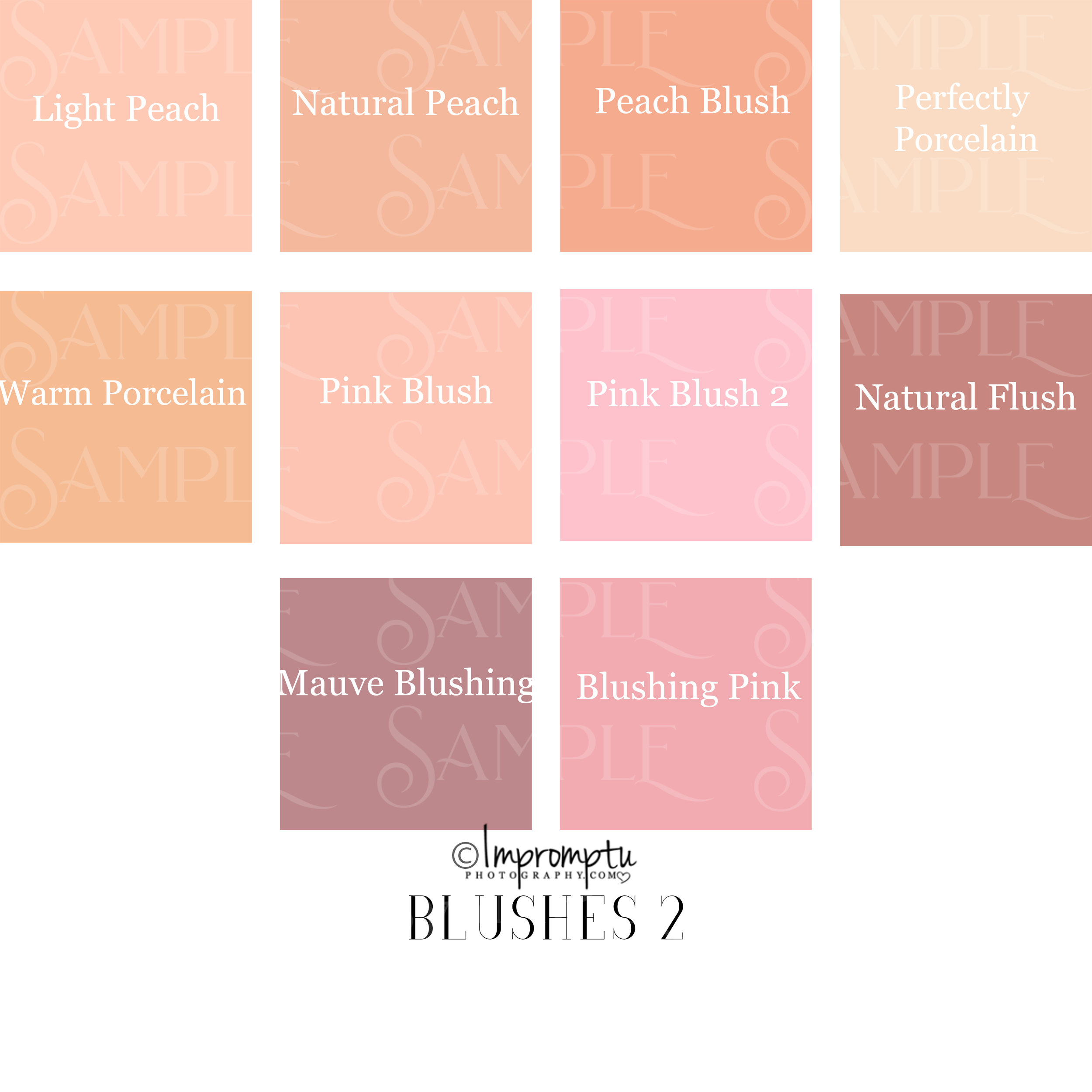dark blush color