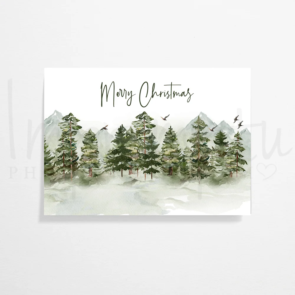 5x7 Printable Forest Christmas Card — Impromptu Photography 5x7-printable-forest-christmas-card-impromptu-photography