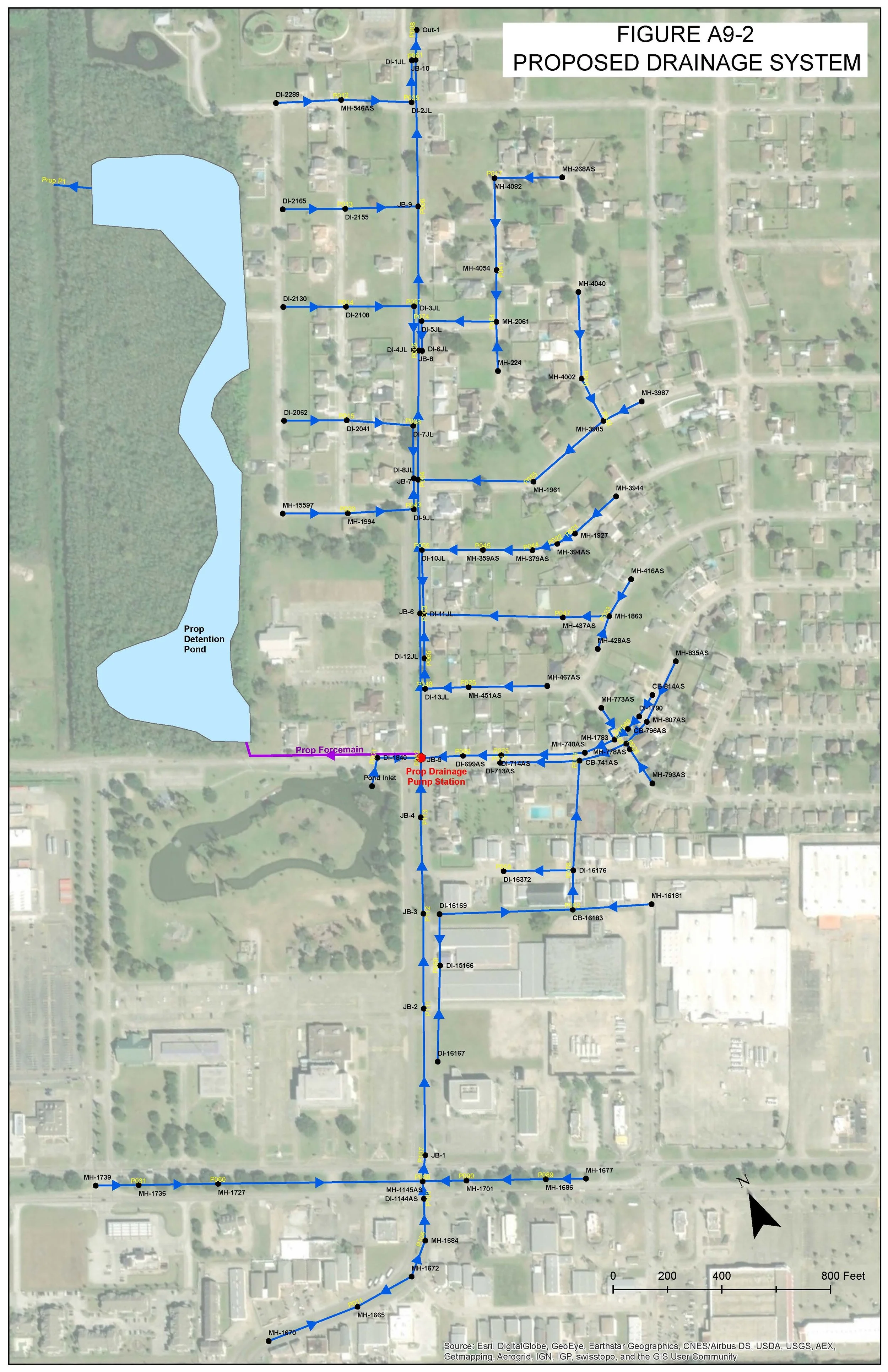 Proposed Drainage System