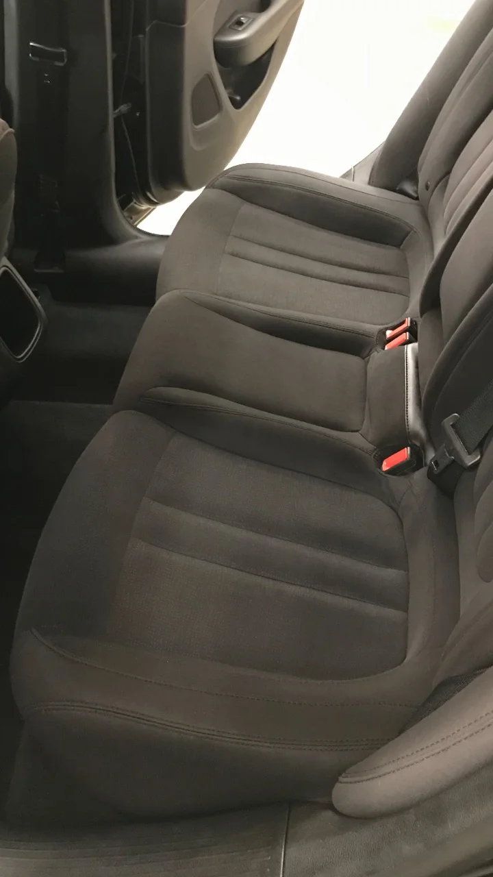 After image of steam clean
