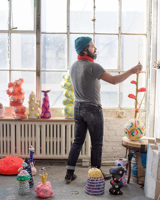 A&amp;E Founder Shawn Connell had the joy of taking photos for @levismadeandcrafted of two artists Terri Chiao and Adam Frezza who showed at @artandmethod last year!
#MadeandCrafted #Portraiture