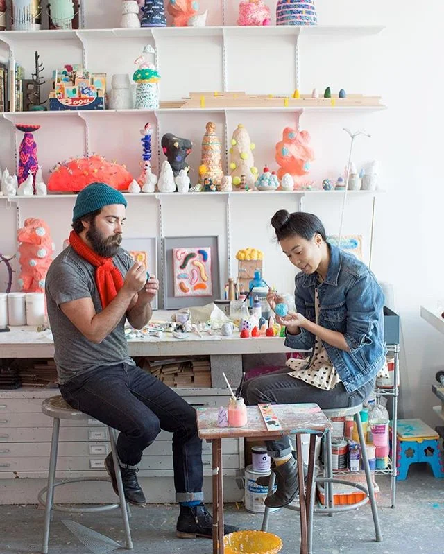 A&amp;E Founder Shawn Connell had the joy of taking photos for @levismadeandcrafted of two artists Terri Chiao and Adam Frezza who showed at @artandmethod last year!
#MadeandCrafted #Portraiture