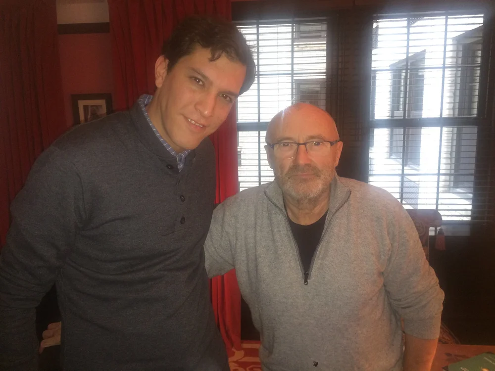 After Interviewing Musician Phil Collins