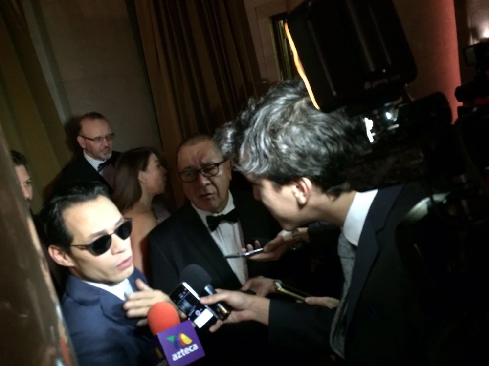 Interviewing Singer, performer Marc Anthony