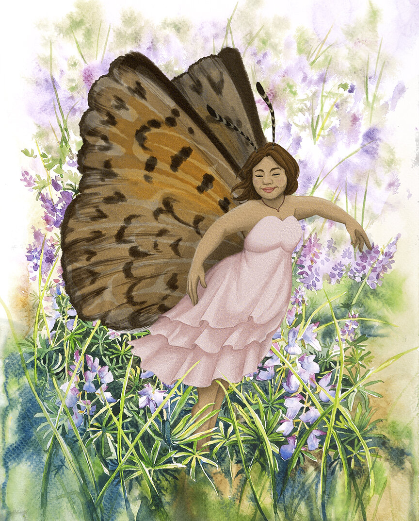 Butterfly Woman