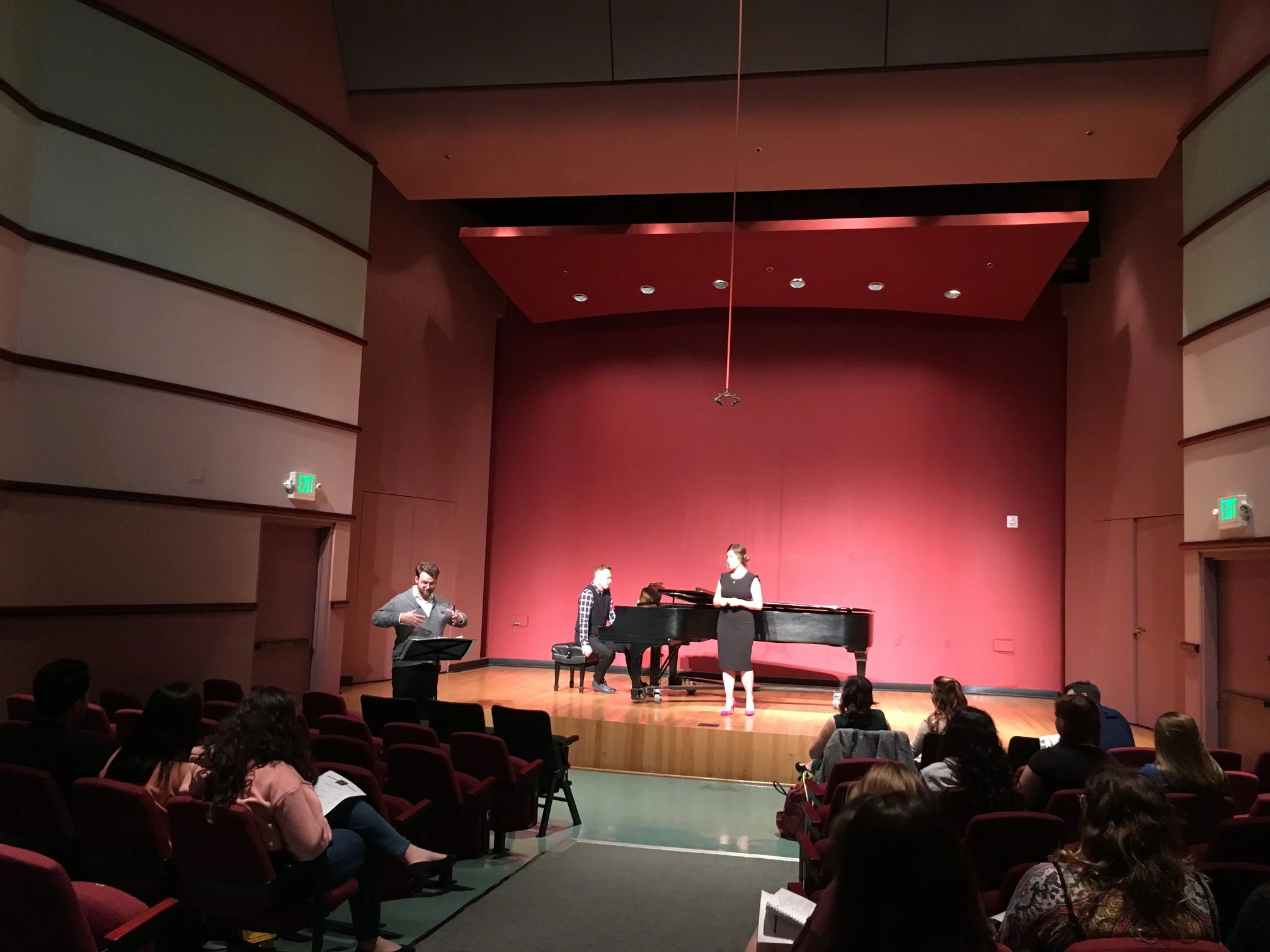 Mr. Balzun presenting a masterclass at Pepperdine University, March 2019