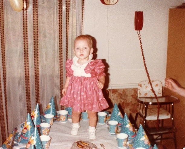 My 1st Birthday. Nov 7, 1983