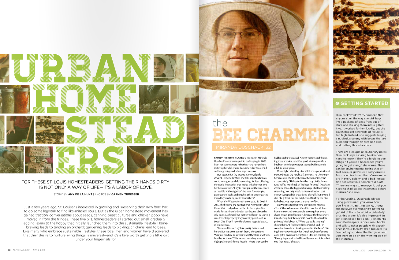 Alive: "Urban Homesteaders"