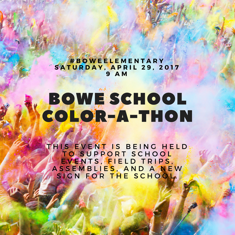 Thomas E. Bowe Elementary School Color-A-Thon