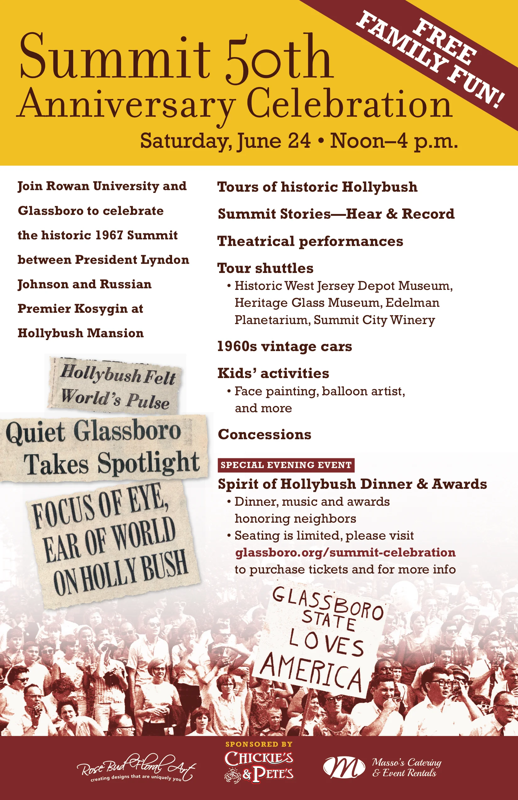 50th Anniversary of Hollybush Summit Celebration