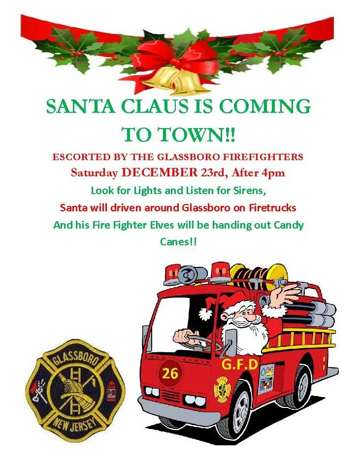 Santa Claus is coming to town!