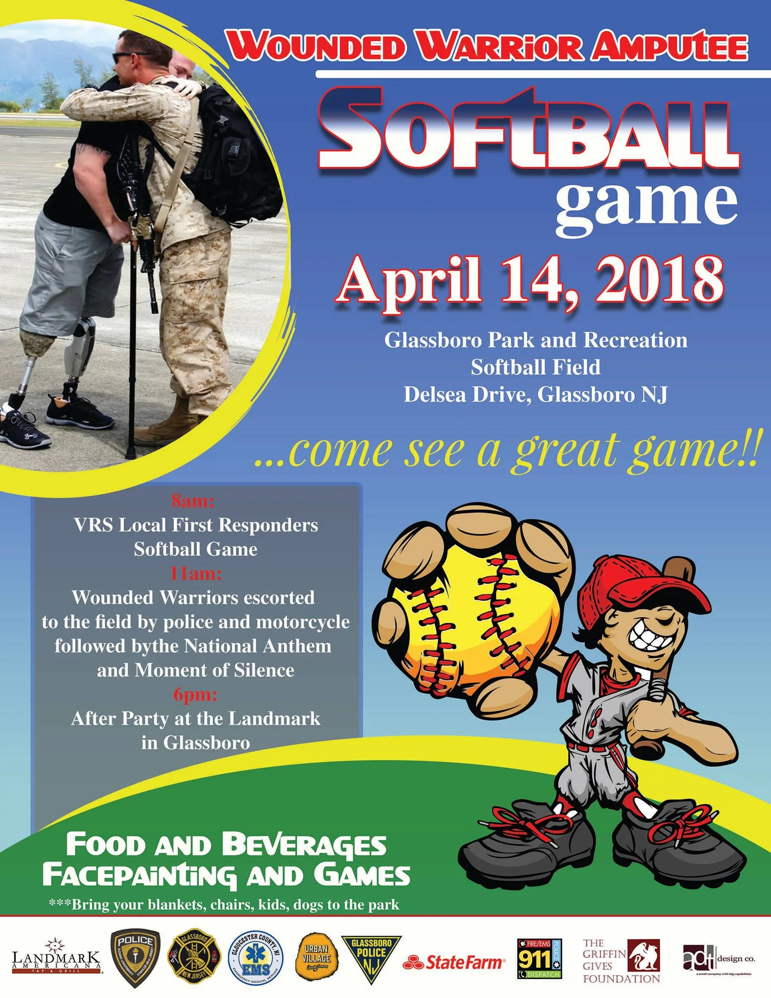 Wounded Warrior Amputee Softball Game