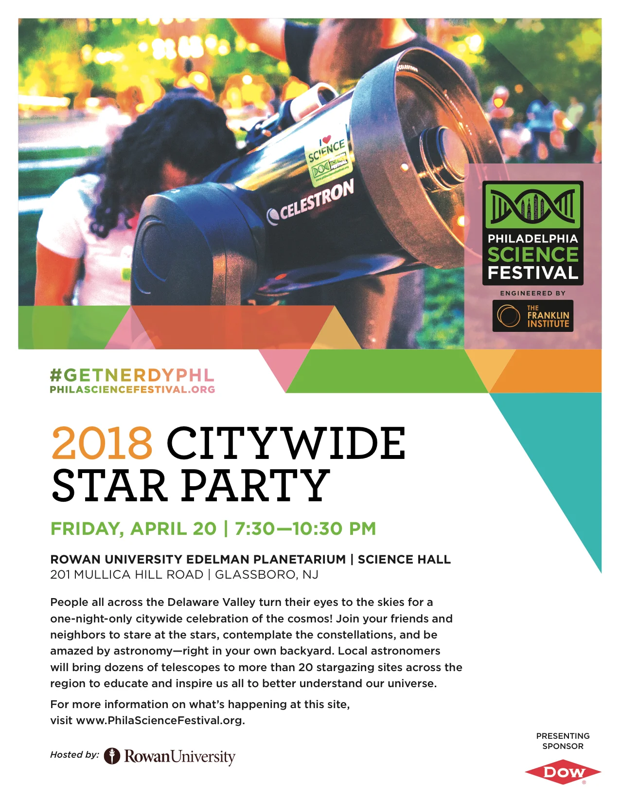 Glassboro Star Party at Edelman Planetarium