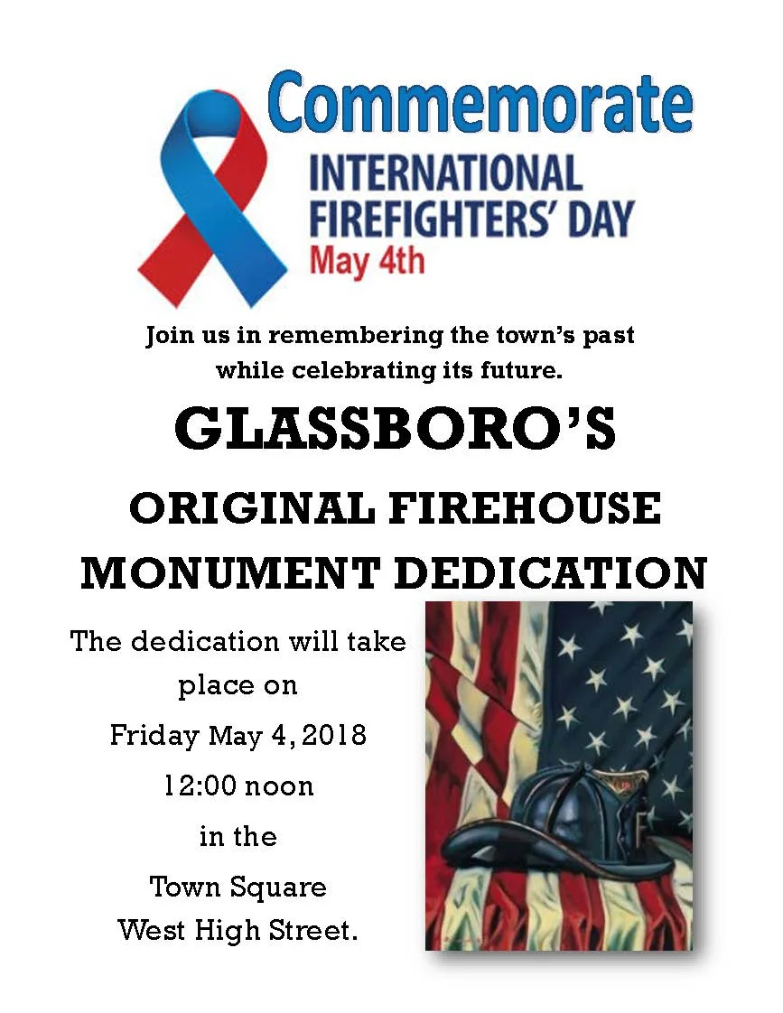 Original Firehouse Monument Dedication