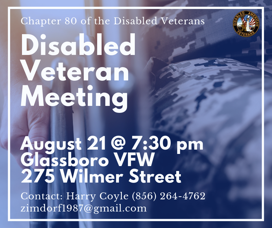 Disabled Veteran Meeting