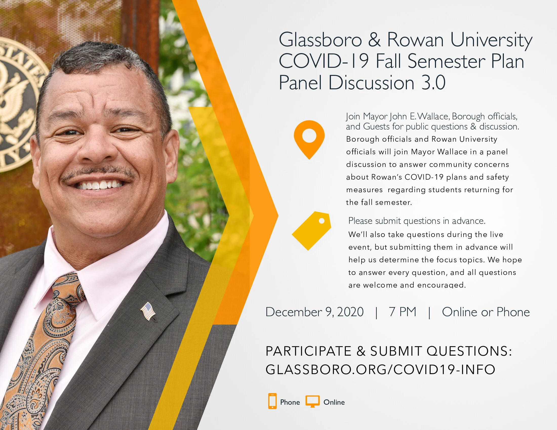 Glassboro Community Update WebEx Event  