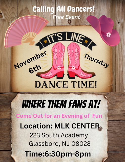 Line Dancing at the MLK Center