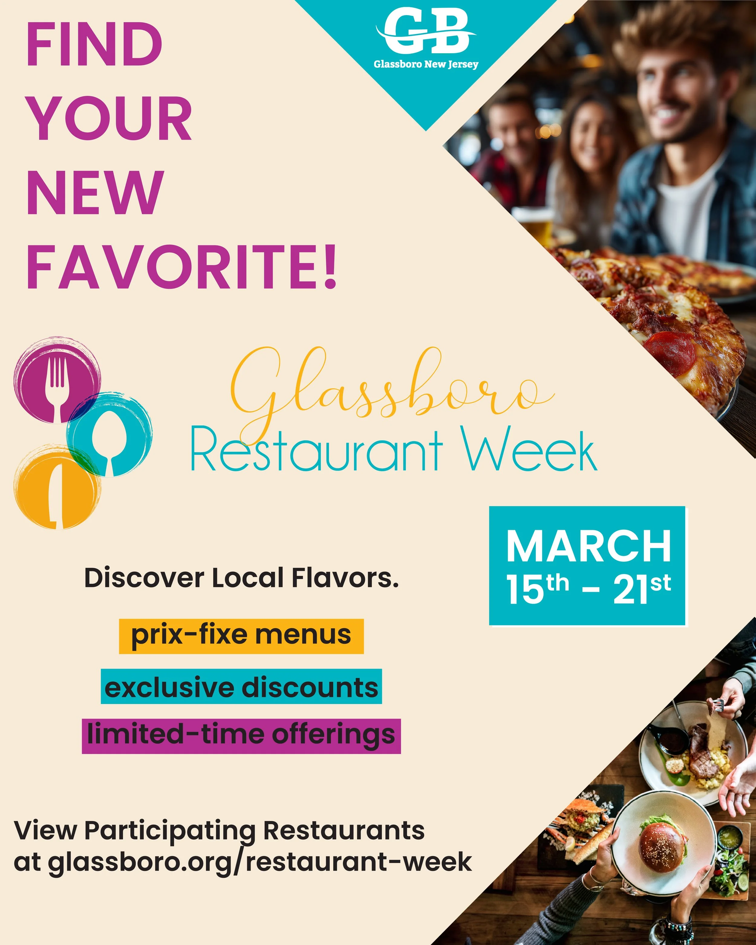Find Your New Favorite at Glassboro Restaurant Week