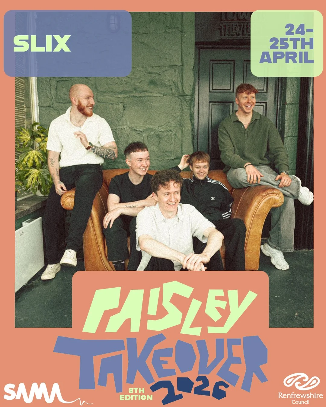 Full lineup for SAMA Paisley Takeover 2026 — Scottish Alternative Music ...