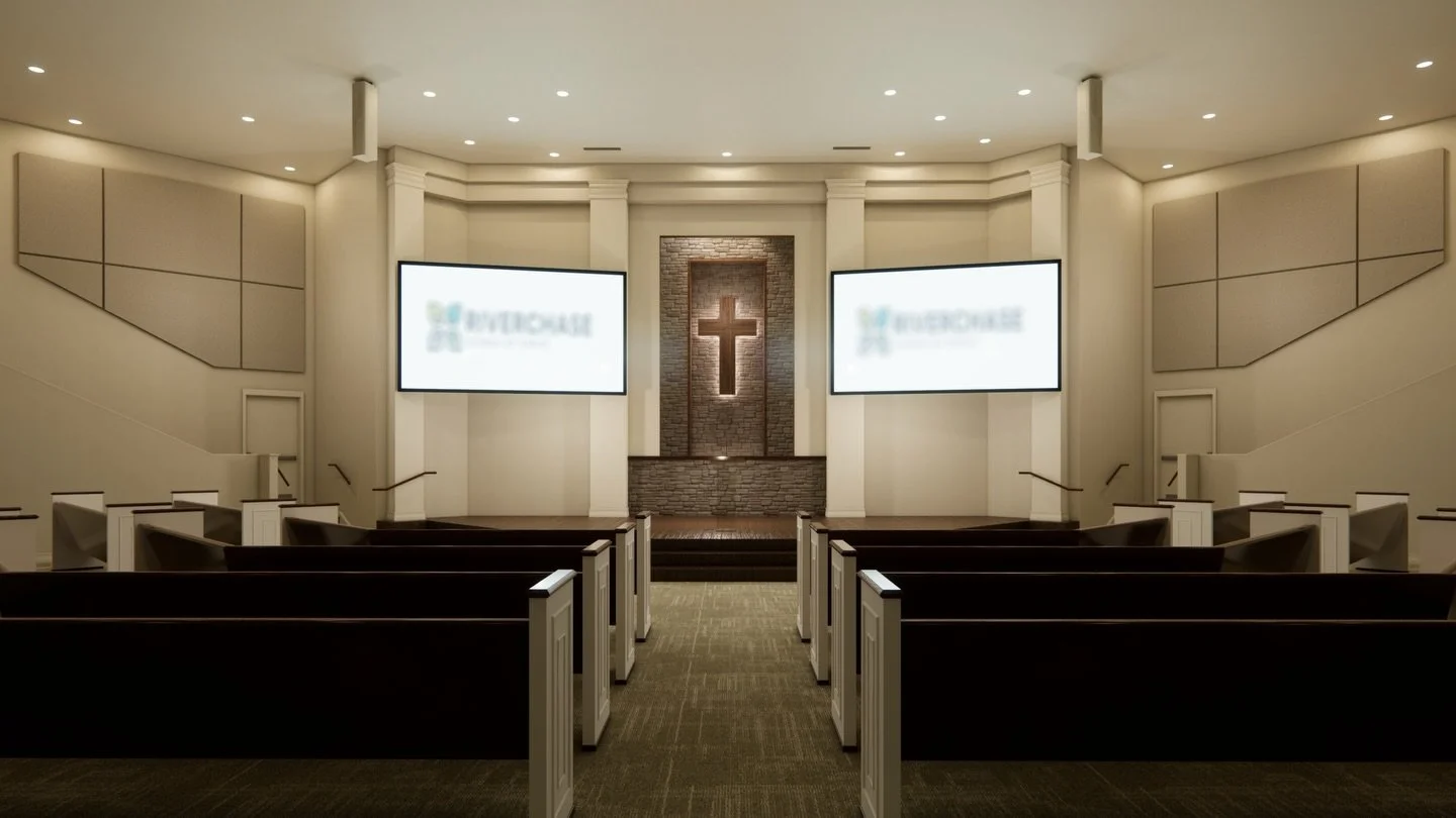 Interior rendering for this sanctuary refresh. Excited to see the transformation take shape! Swipe for before.

@atl_cruzer rendering 
@tarkett_al.fl 
@benjaminmoore