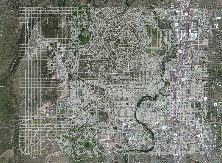 Sample ET GIS Layer - Bend, Oregon (~16,000 polygons)