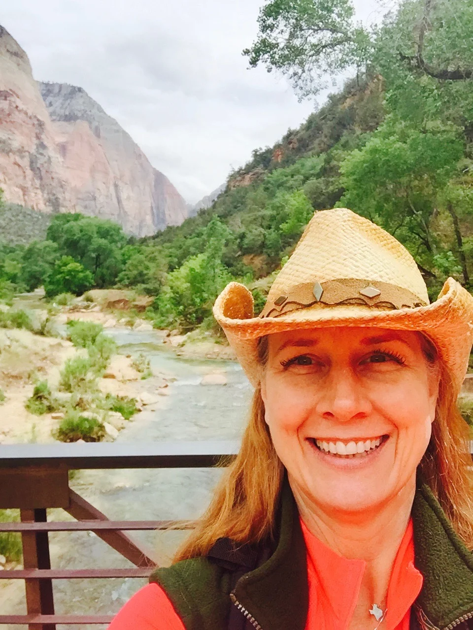 hiking in Zion National Park