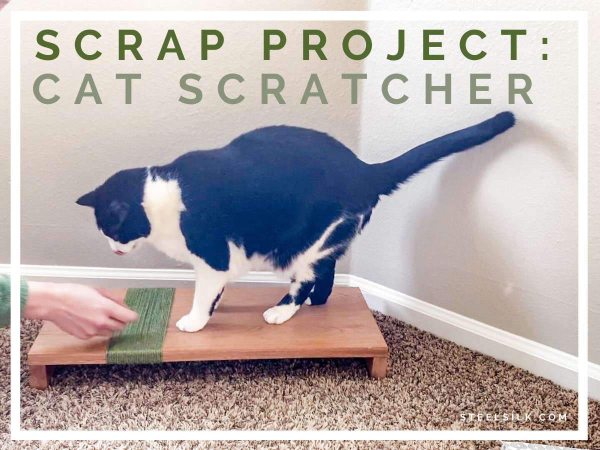 Scrap Wood Project: Cat Scratcher