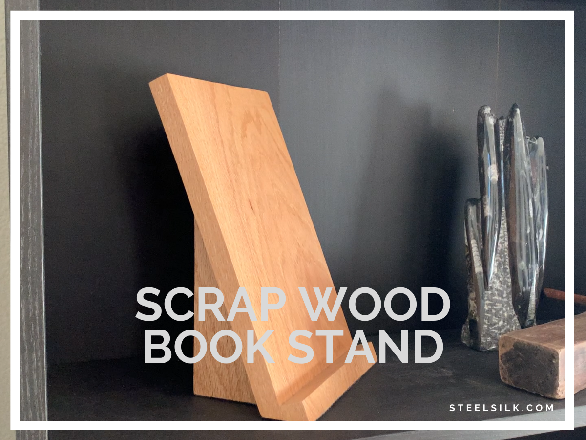 Scrap Wood Project: Book Stand