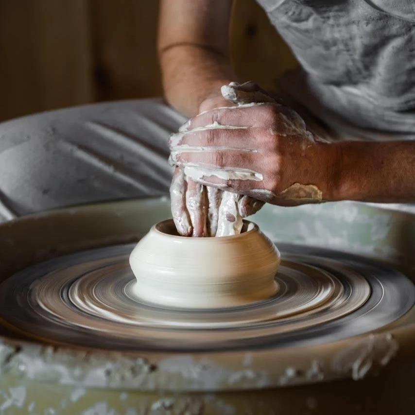 POTTERY ON THE WHEEL with Macayla Sandusky: Thursday Evenings — Craigardan