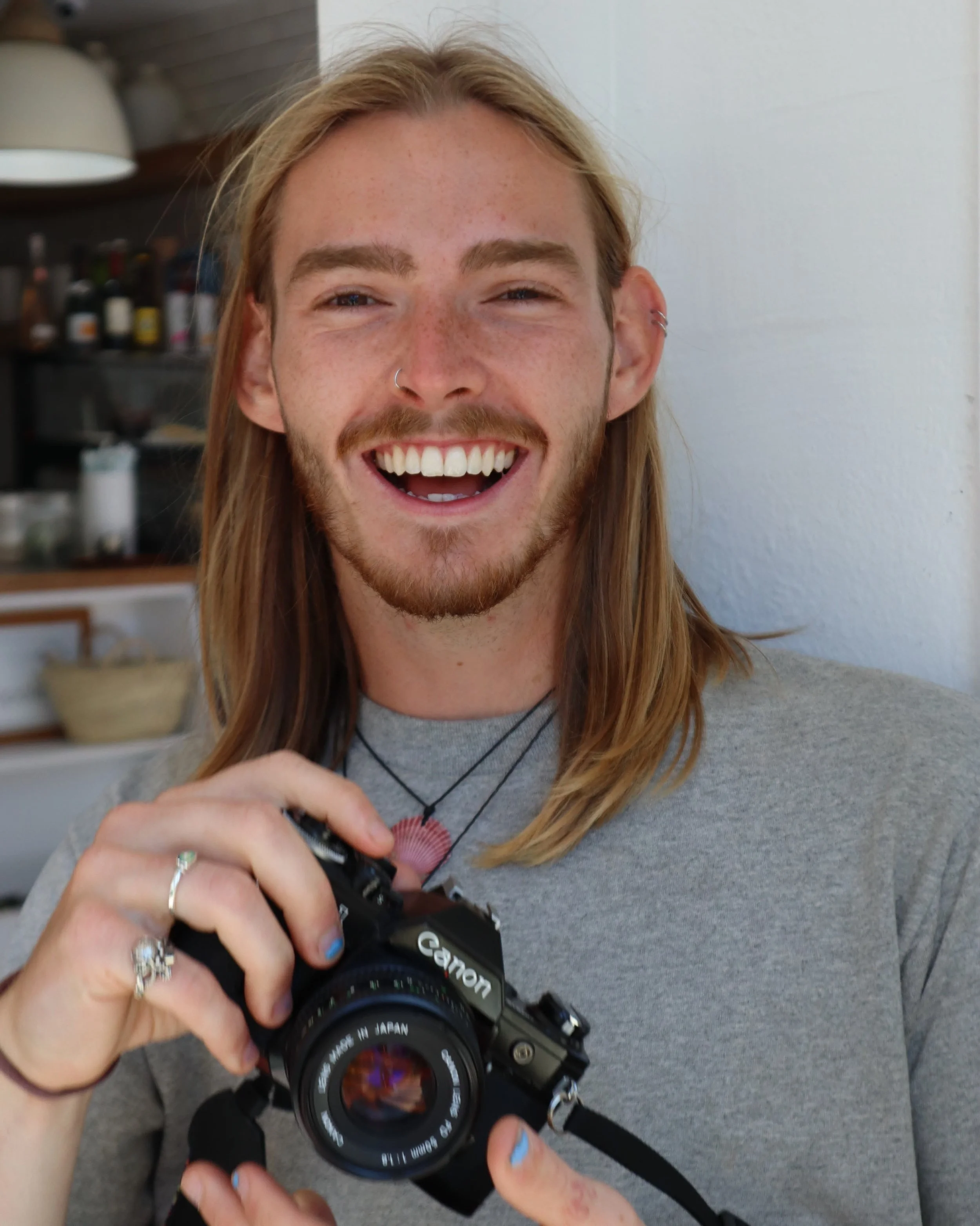 Jackie McKenna, 2026 Resident Intern.

Jackie is an outdoor educator who
works with youth development programs. At
university, he studied Environmental Science
and Social Work while working with local
organizations and community farms to increase
the