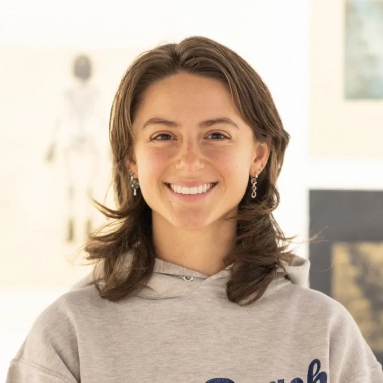 Isabel Arévalo, 2026 Ceramic Arts. Isabel is a potter and printmaker based in Western Massachusetts. She holds a BA from Carleton College, and has taught printmaking to youth, teens and adults. She is currently an apprentice at Stonepool pottery with