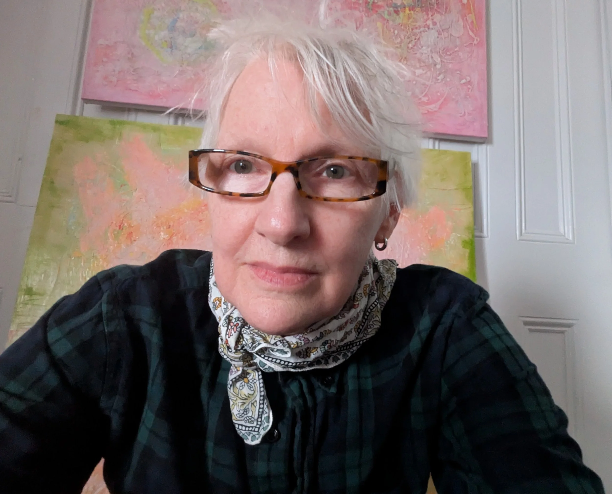 Carolyn M. Bardos, 2026 Visual Arts. Carolyn is an artist based in Troy,
New York, whose work over many years has
embraced ceramics, writing, painting, acting,
and book publishing. Currently, Bardos is
preparing a new chapbook of poetry for
publicati