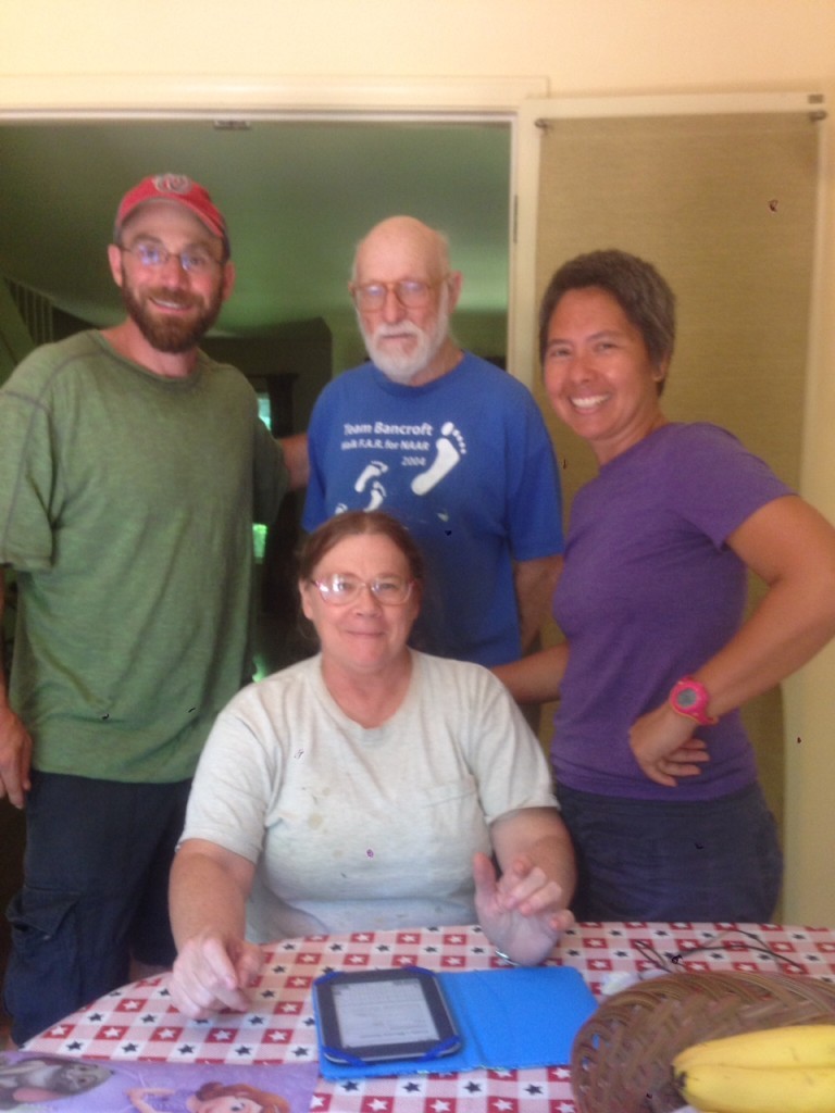 Our hosts in Walkerton, North Carolina - Patti and Frank in W