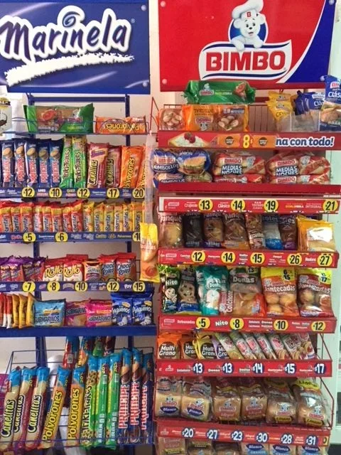 Bimbo is the Mexican equivalent of junk food purveyor Hostess.