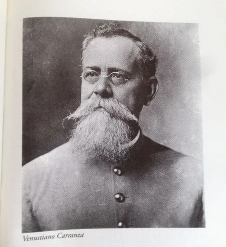 Venustiano Carranza. He looks like a nice guy. Who would think that he had a coup in him?