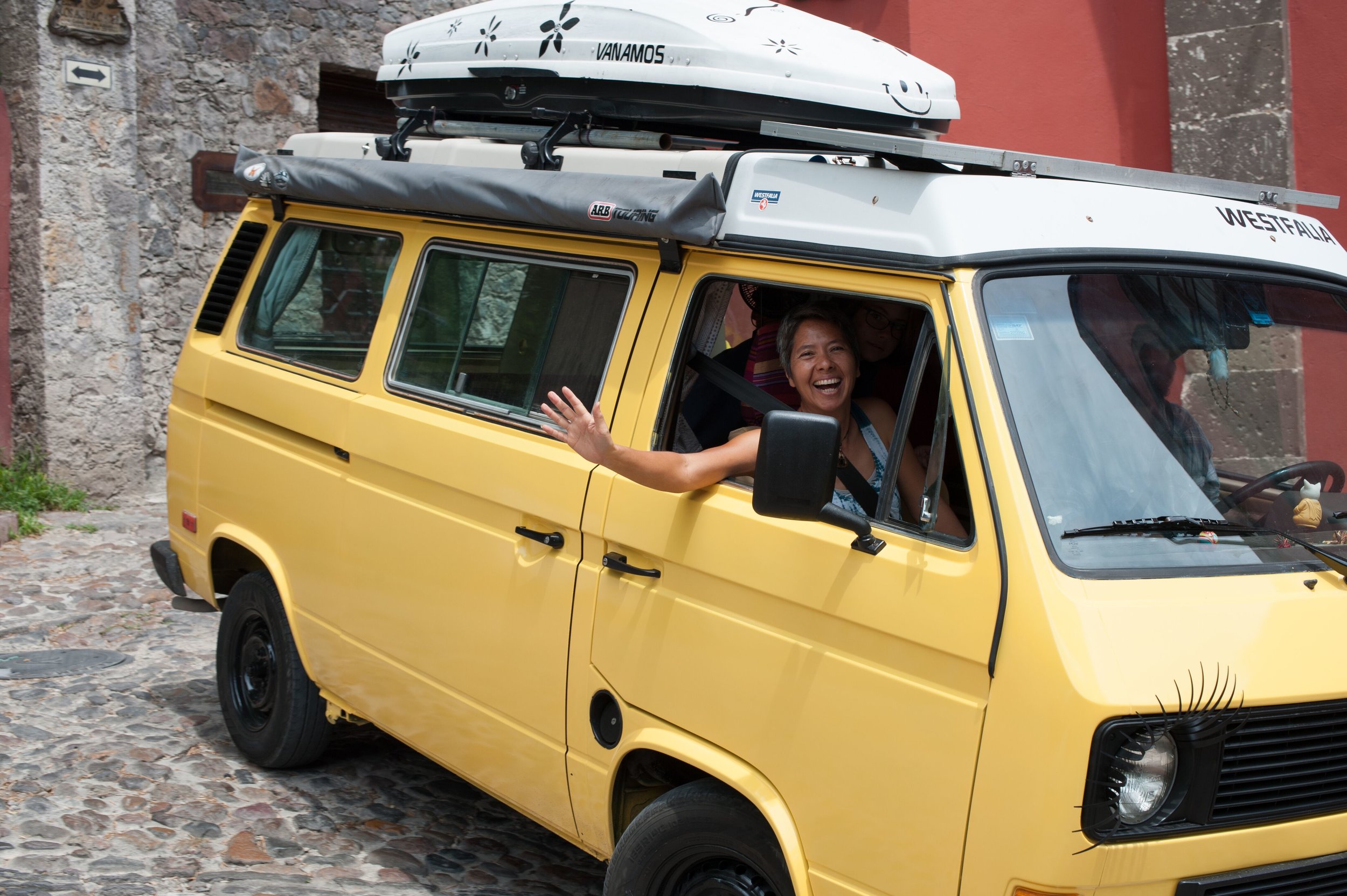 If you haven’t yet heard enough about our travels in Wesley, our VW Westy camper van, you are in luck. I’m writing a book about it.