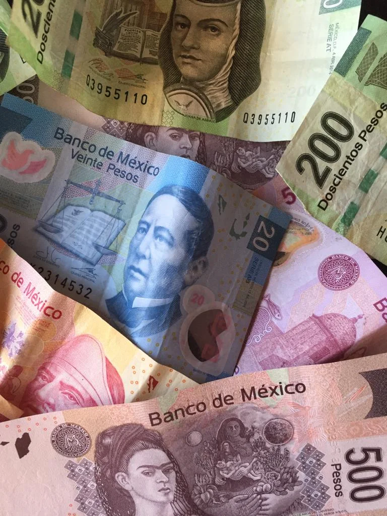 Pesos are pretty.